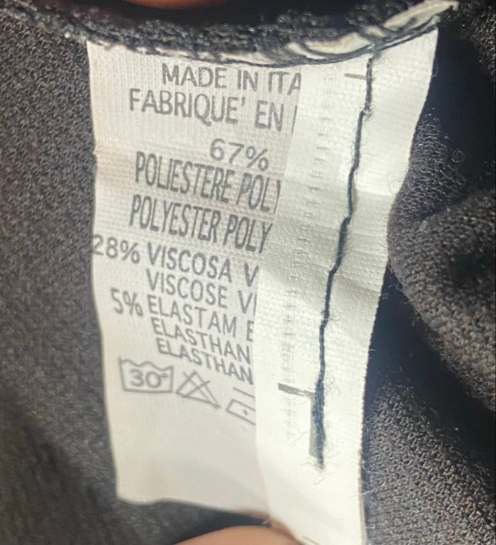 Robe chic marron et beige - photo numéro 5