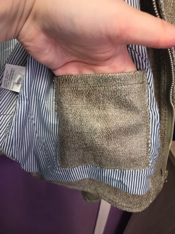 Veste simili cuir Freda Paris – T44 - photo numéro 5