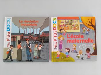 MES PTITS DOCS Lot 2 Livres Maternelle et Histoire