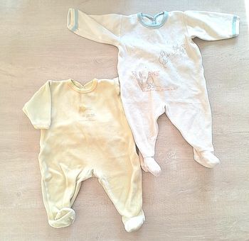 Lot pyjama petit bateau 6 mois