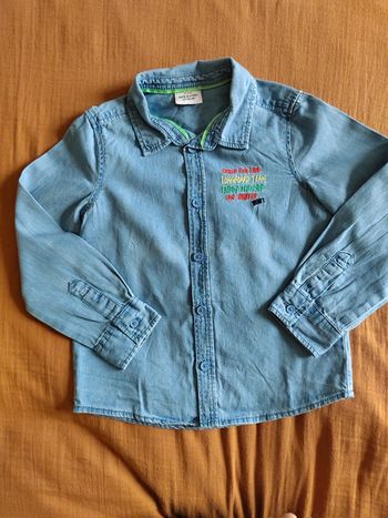Chemise effet jean 3 ans tape à l'œil