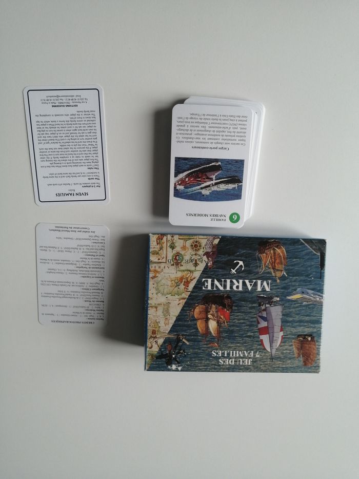 jeu de cartes la marine - photo numéro 1