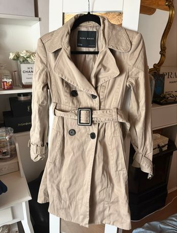 Trench ceinture beige Zara T36 BE 🧥