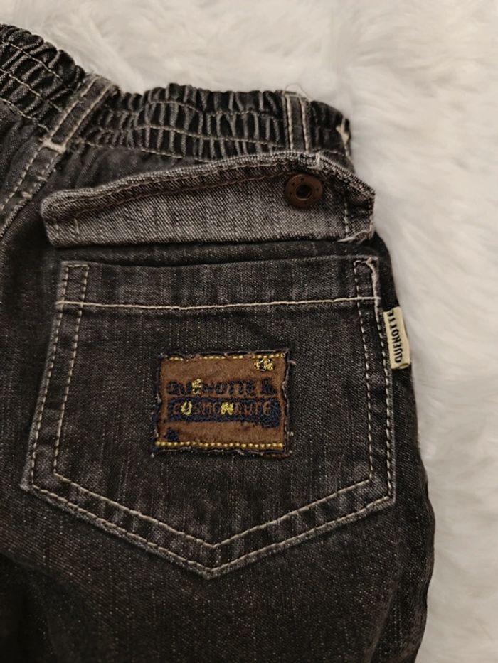 Jean taille élastique T. 6 mois Tissaia - photo numéro 7