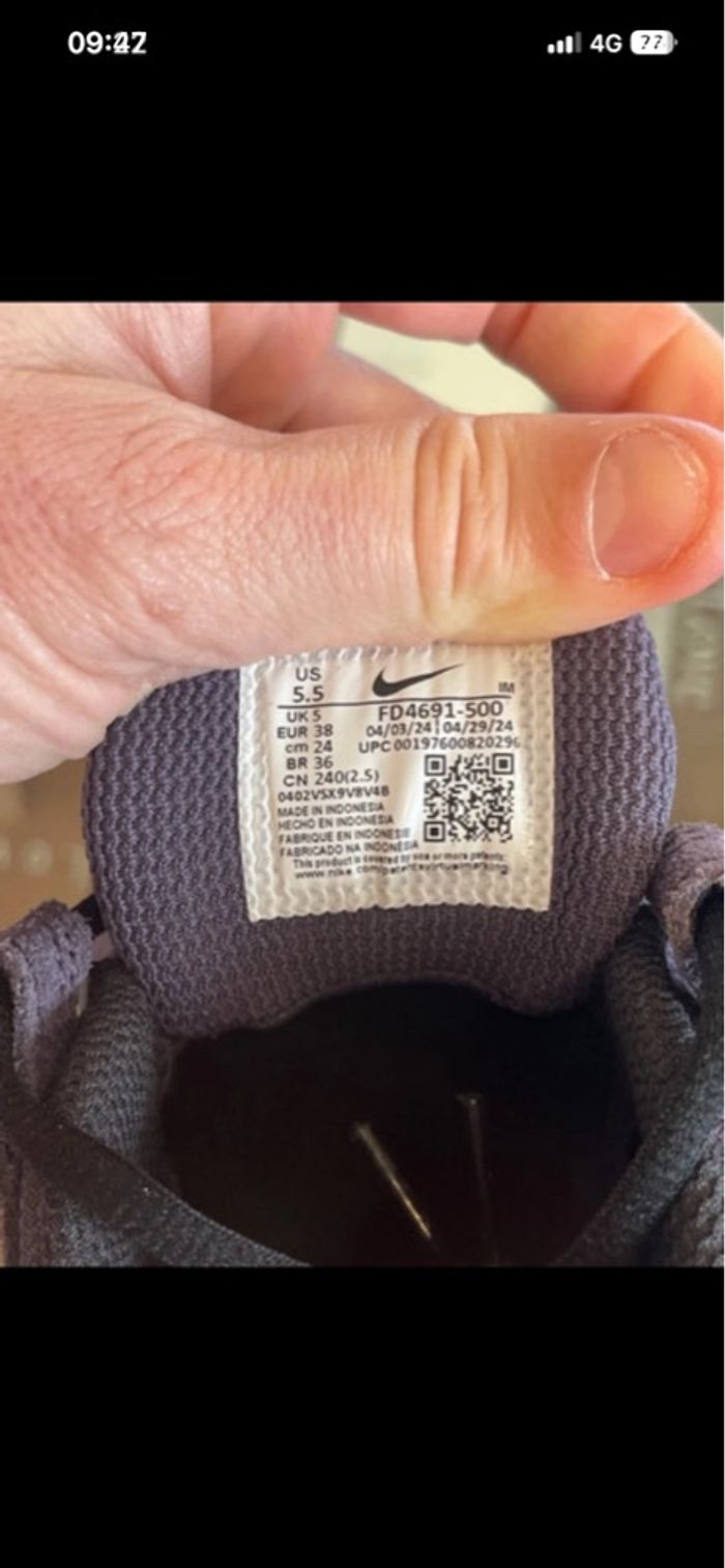 Chaussures Nike, SB vertebrae taille 38 - photo numéro 5