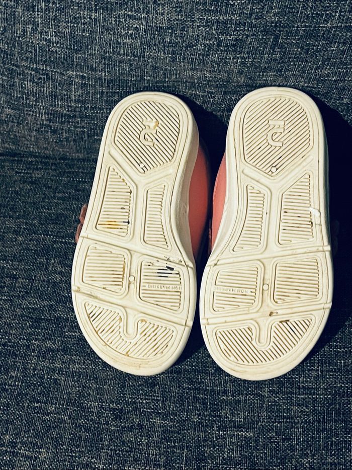 Chaussures bébé premiers pas à scratch I Learn Decathlon taille 23 - photo numéro 2