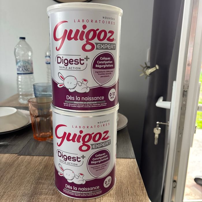 Boîte de lait guigoz