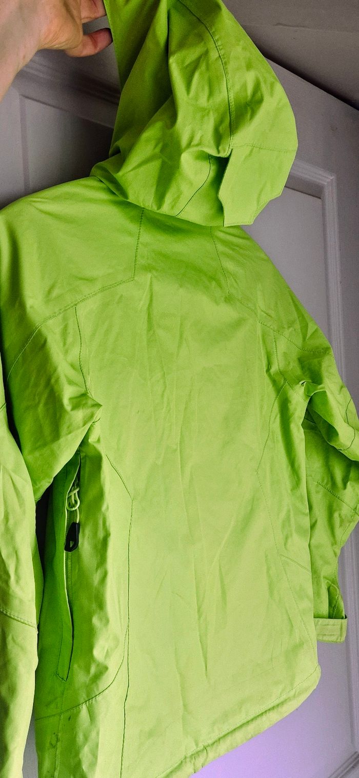 Coupe vent multi-usages multipoches vert flashy 8 ans - photo numéro 6