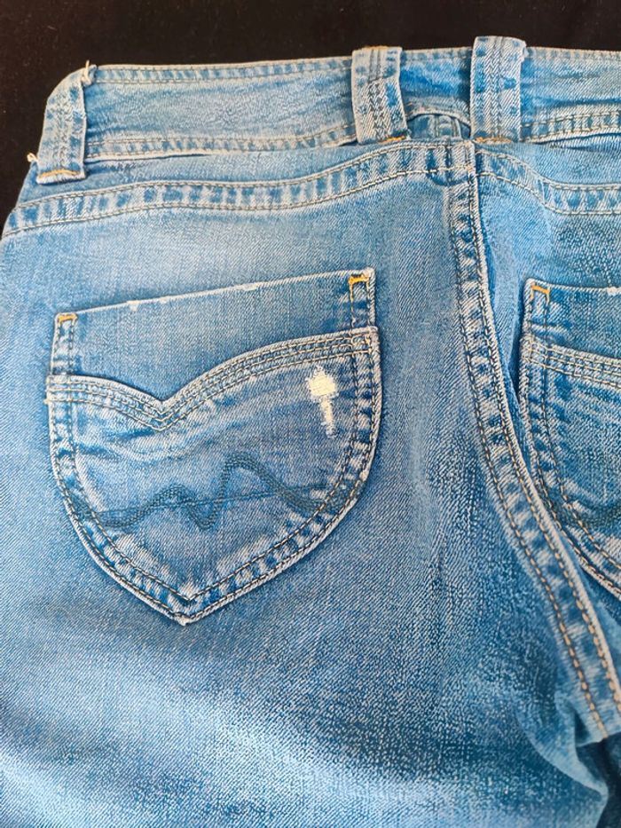 Jean Pepe jeans Banji Tru-blu - photo numéro 8