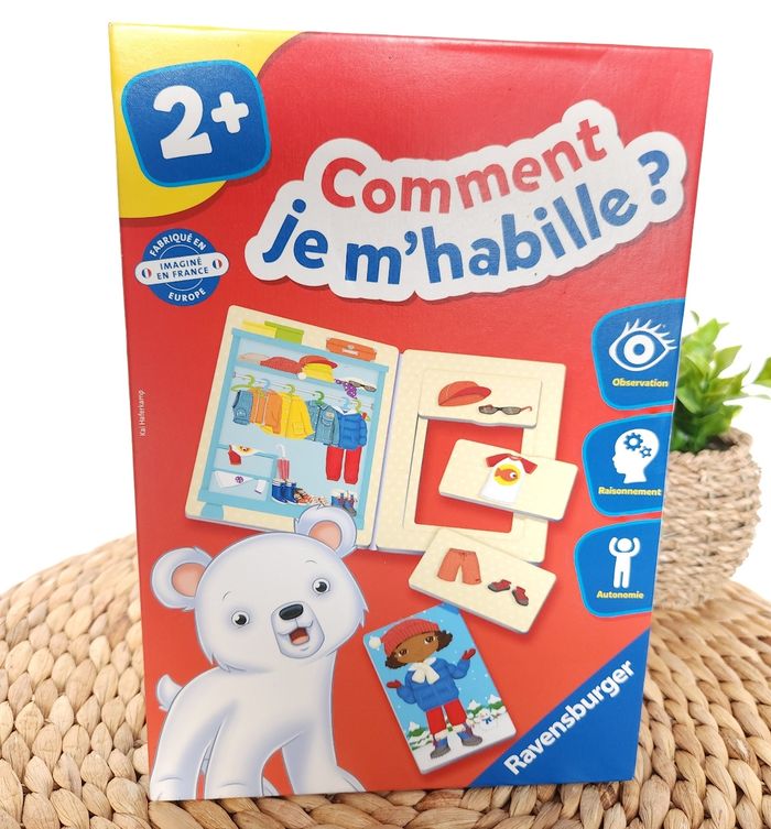 Jeu Éducatif Comment je m'habille Ravensburger - photo numéro 2