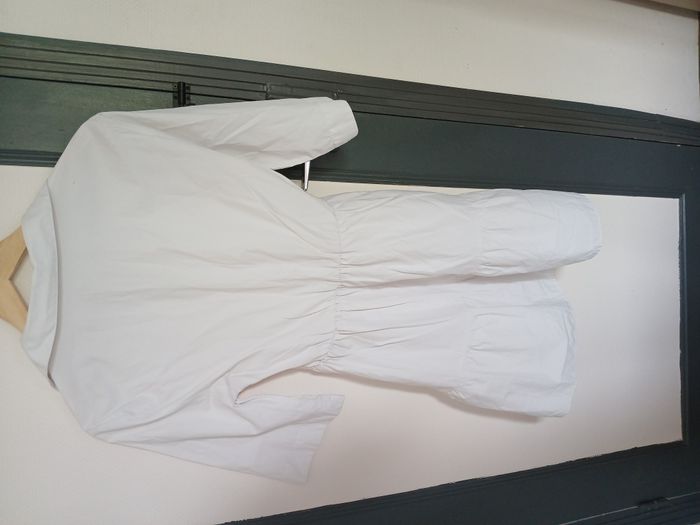 Robe col chemise blanche - photo numéro 4
