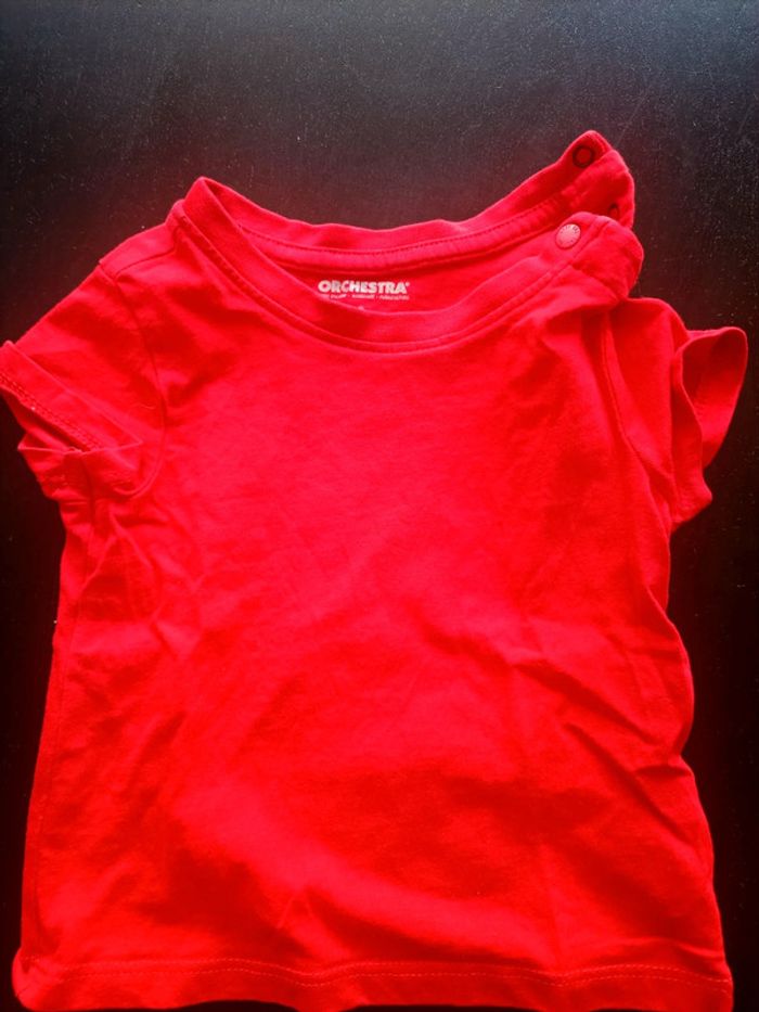 Lot t shirt 6 mois - photo numéro 8