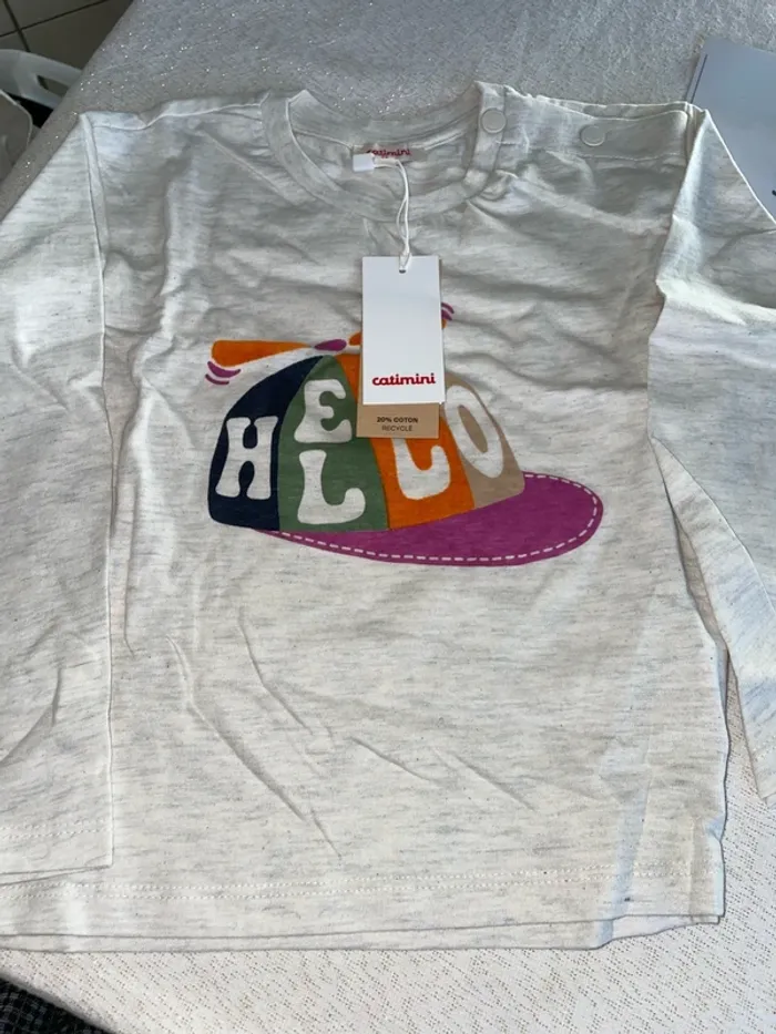 Tee shirt catimini 3 ans - photo numéro 2