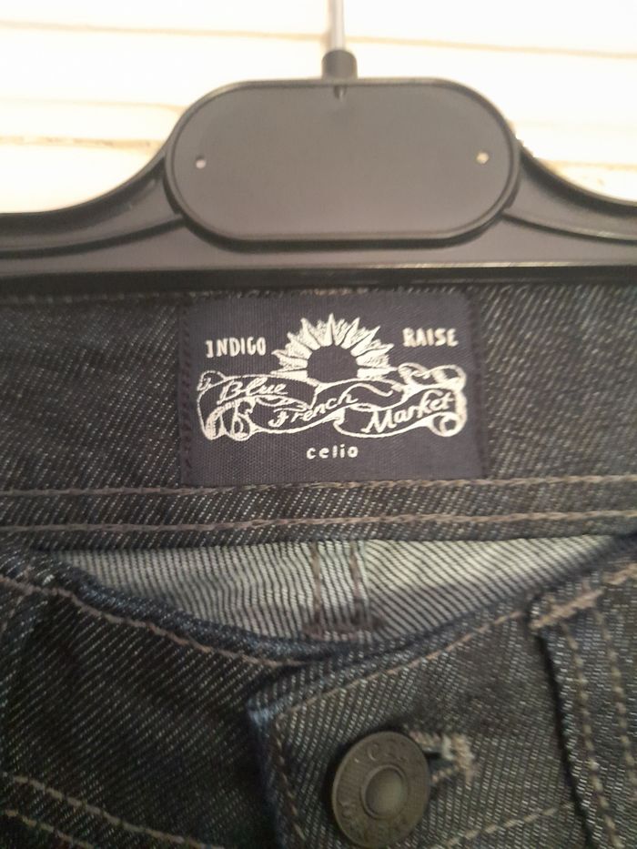 Short/bermuda bleu marine, marque Célio, taille 36 - photo numéro 2