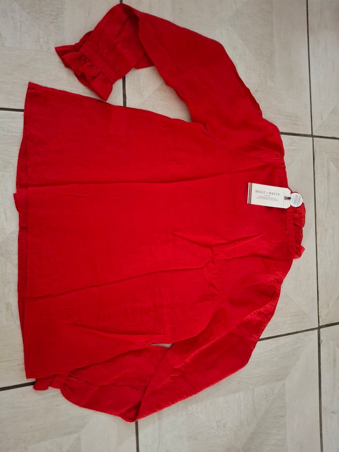 Chemisier rouge - photo numéro 8