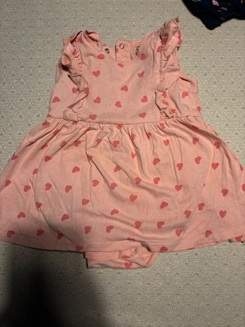 Robe body bébé fille