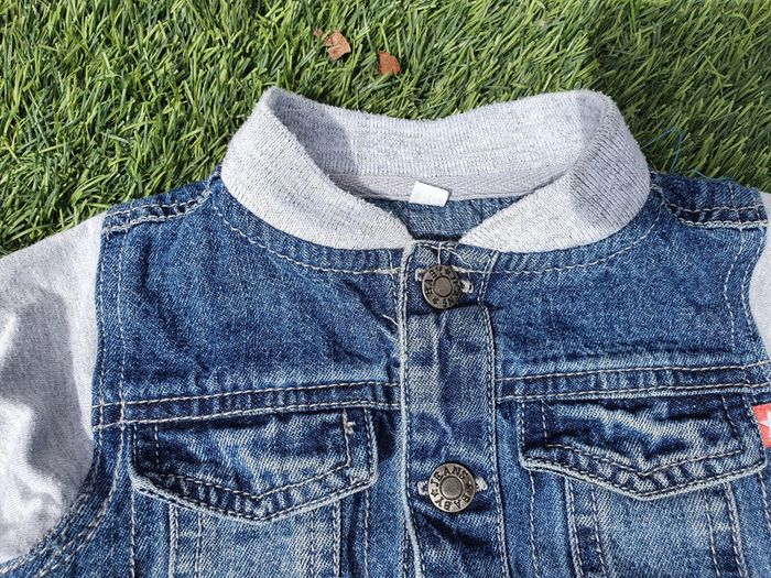 Veste bi matière - photo numéro 2