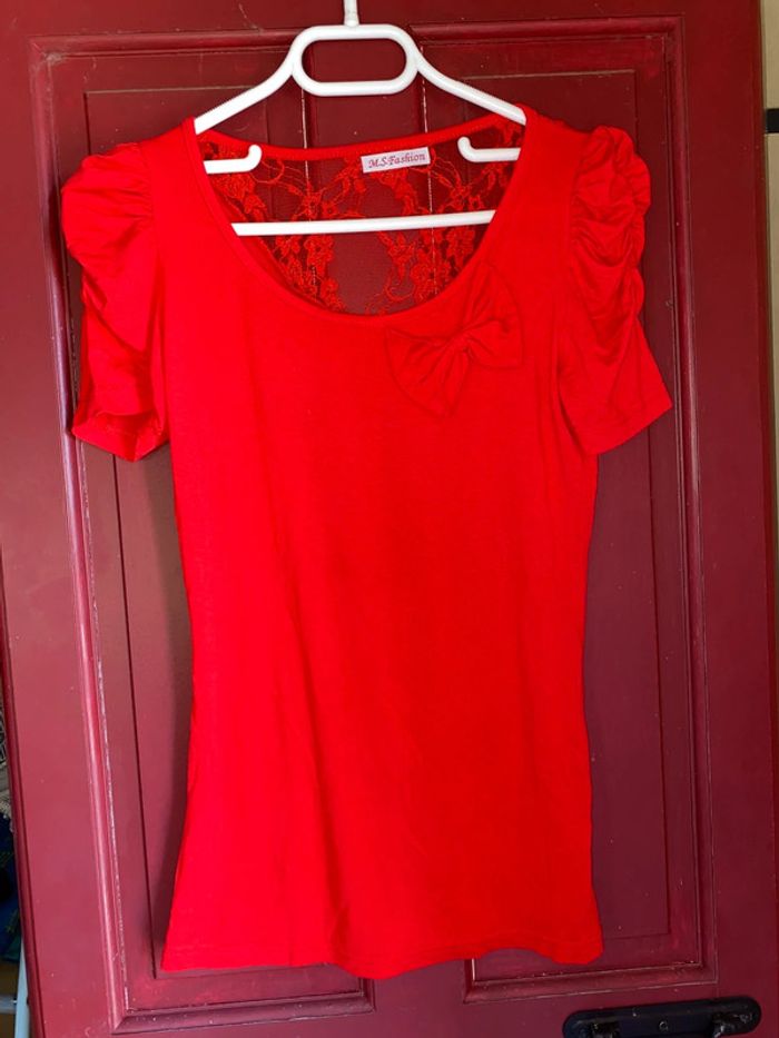 Top rouge S