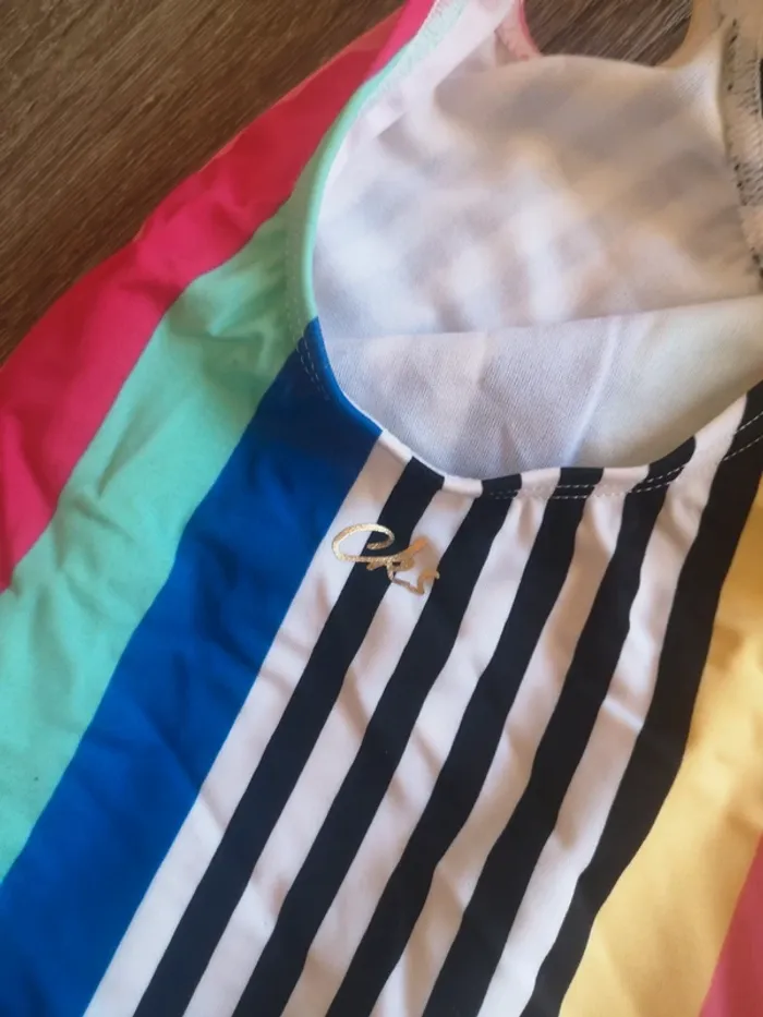 Maillot de Bain ligné coloré CKS 2 ans - photo numéro 4