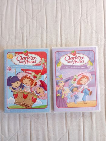 Lot de 2 DVD Charlotte aux Fraises