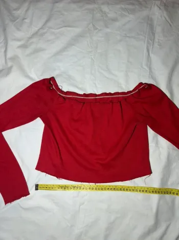 Top rouge vintage
