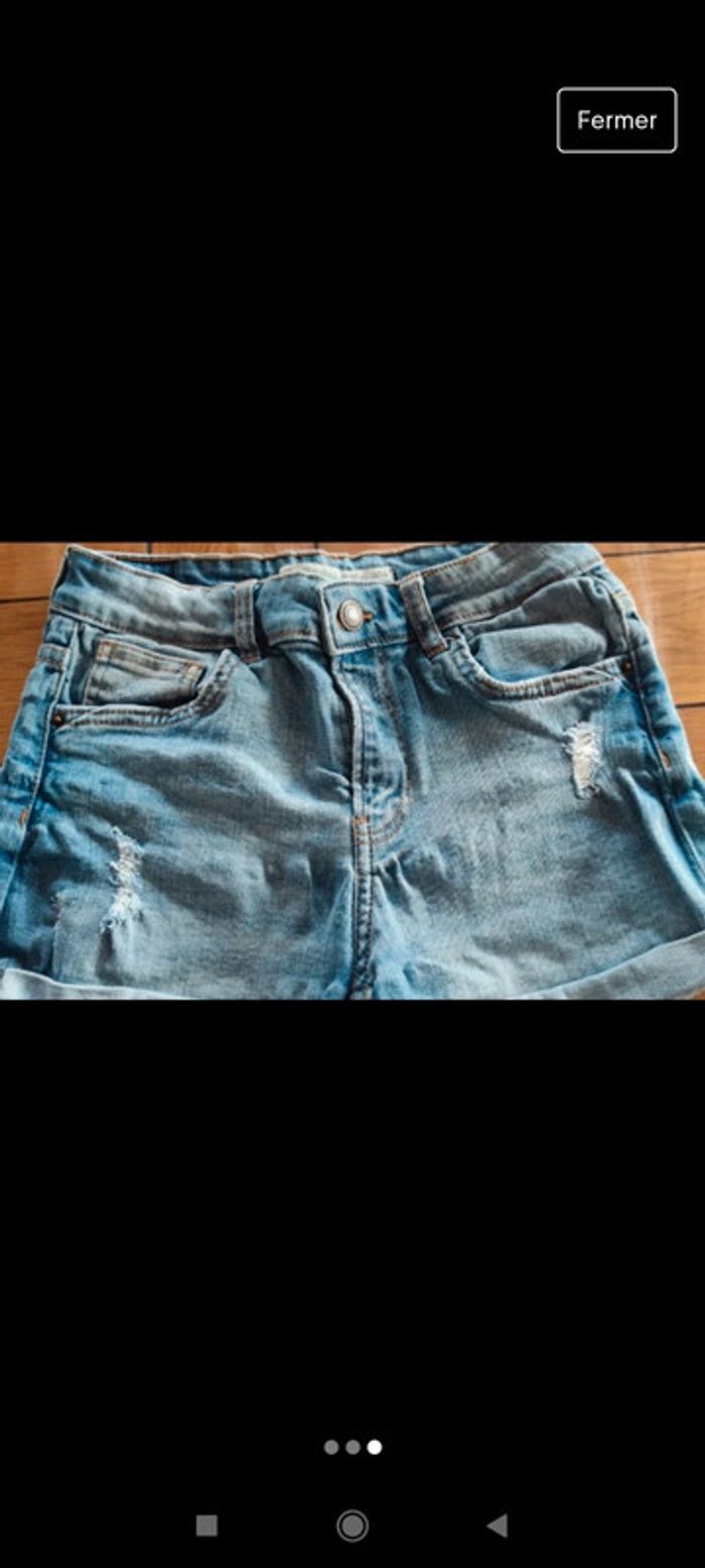 Short en jean stretch 36 - photo numéro 3