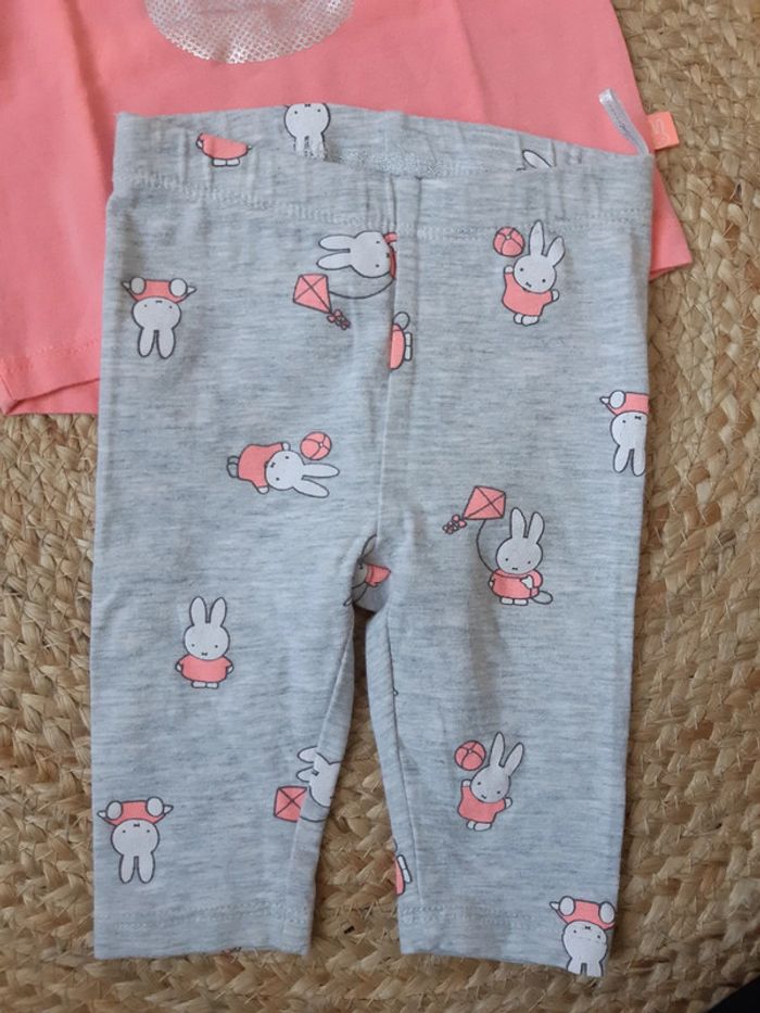 Ensemble tee-shirt et legging 62 cm - photo numéro 3
