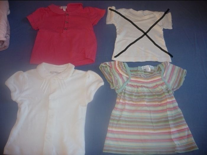 Lot de 3 tee shirt kitchoun taille 3 mois