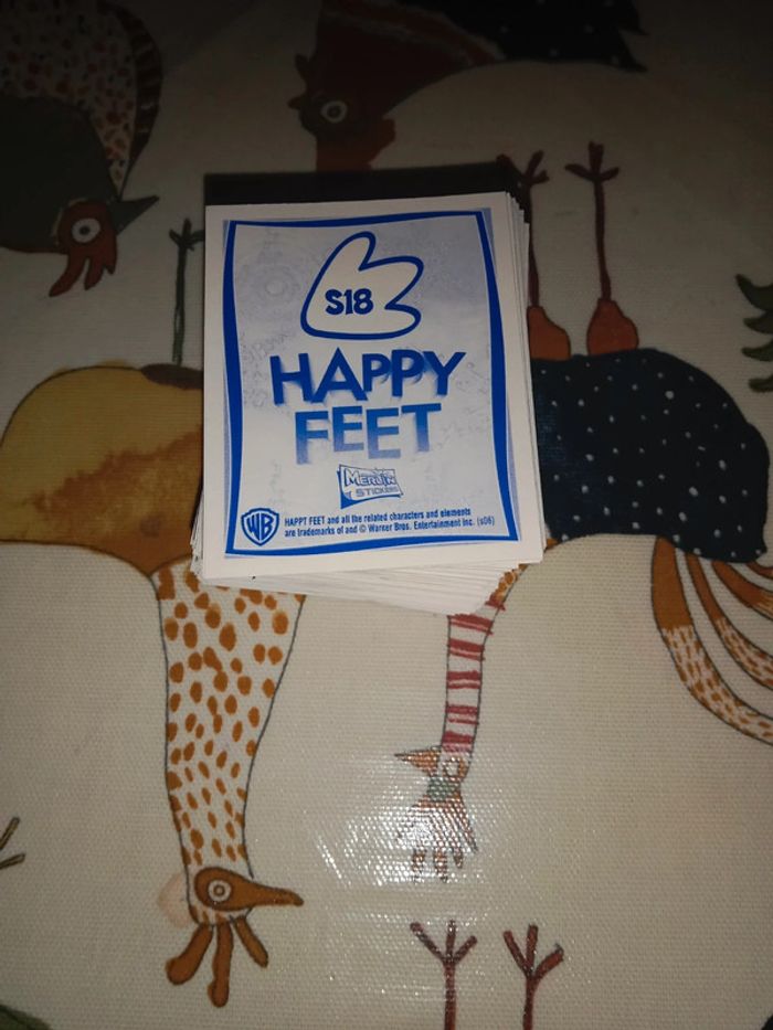 Lot stickers Happy Feet - photo numéro 3