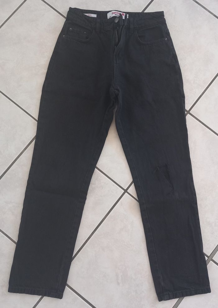 Jean noir femme taille S - photo numéro 1