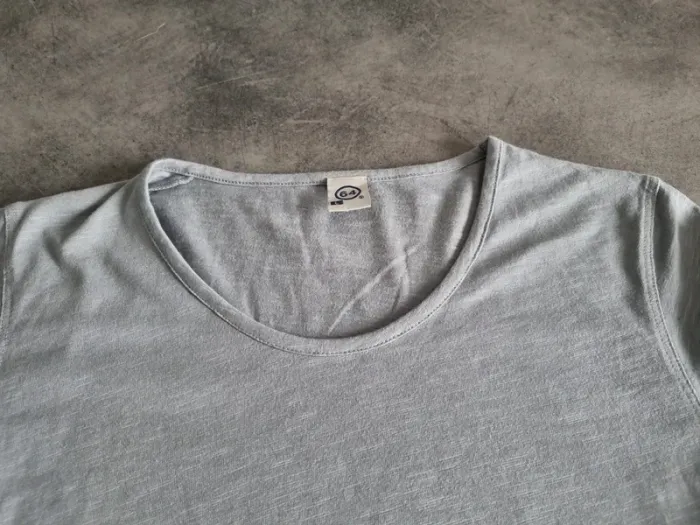 T-shirt à manches longues femme - Taille 40 / L - Marque 64 - Gris clair - photo numéro 9
