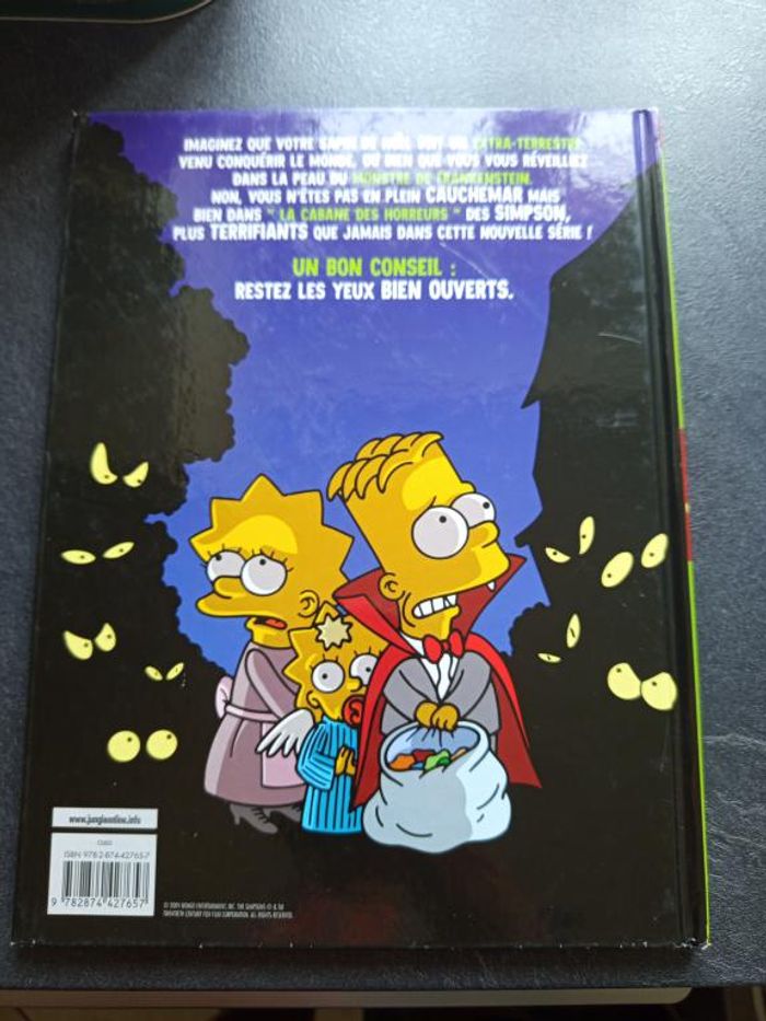 BD - Les Simpson - La cabane des horreurs - Fais-moi peur - Tome 1 - photo numéro 2