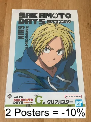 Sakamoto Days – Poster A3 Asakura Shin – Ichiban Kuji Sakamoto Days Vol.1