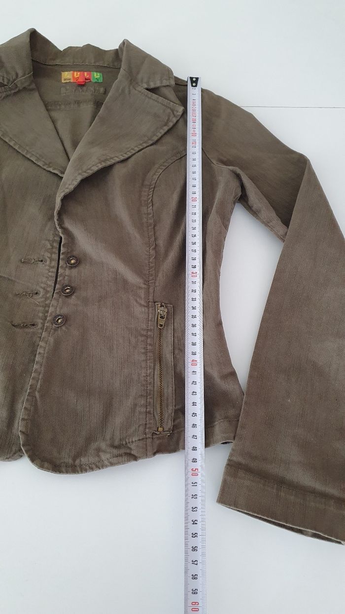 Veste kaki neuve Lulu Castagnette en s - photo numéro 6