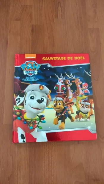 Livre pat patrouille sauvetage de Noël