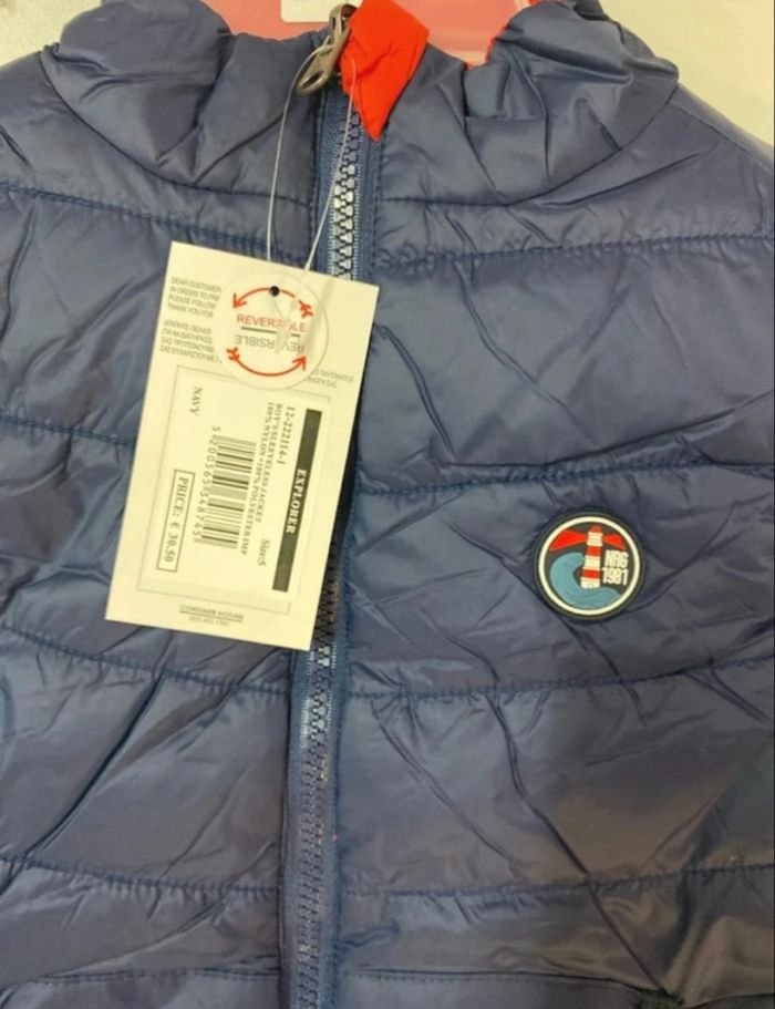Doudoune réversible garçon - neuf - energiers - Taille 5 ans - photo numéro 4