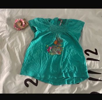 T-shirt manches courtes bébé fille