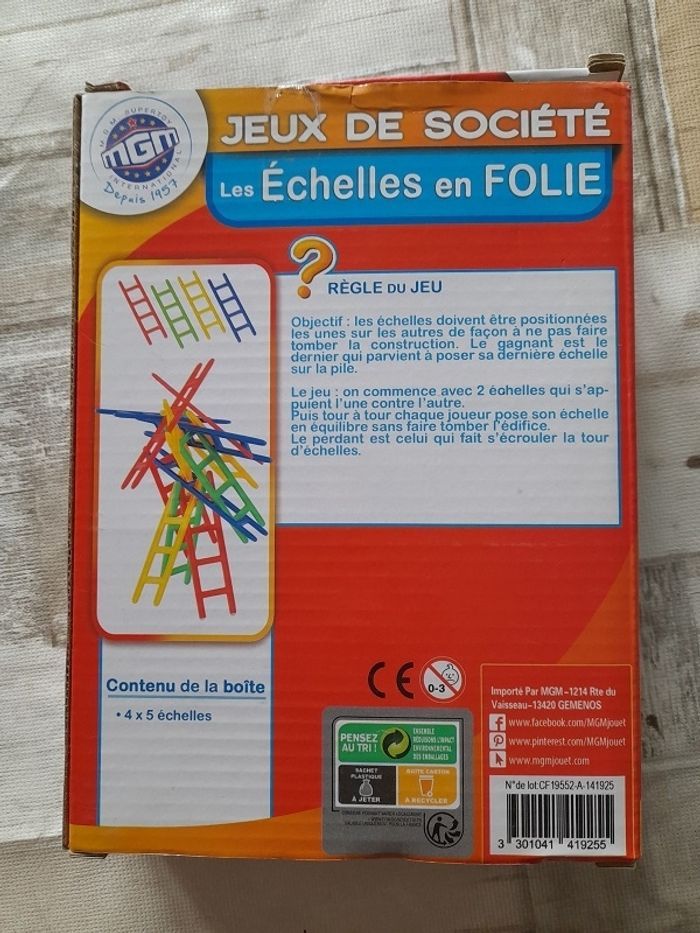 Jeux de société les échelles en folie - photo numéro 3