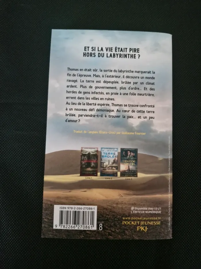 L'épreuve - Tome 2 - La Terre Brûlée - James Dashner - photo numéro 6