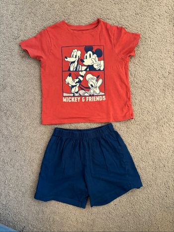 Pyjama été Mickey 5 ans