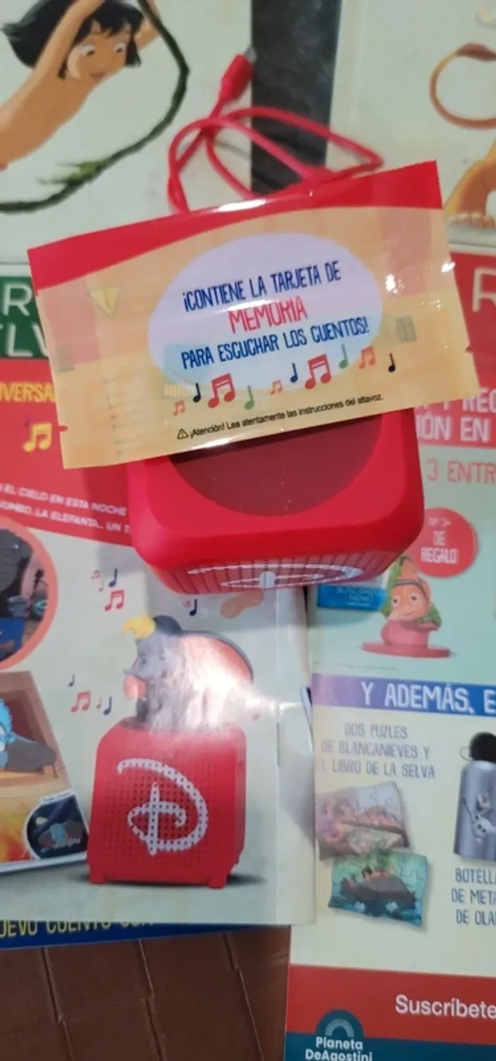 AudiocuentosMagicos audio conte espagnol n1 et n2 plus carte enceinte 2020 et cable - photo numéro 2
