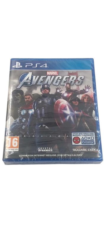 Jeu vidéo Marvel Avengers sur console Ps4 neuf