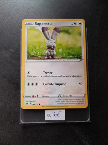 Carte Pokémon Sapereau 146/192