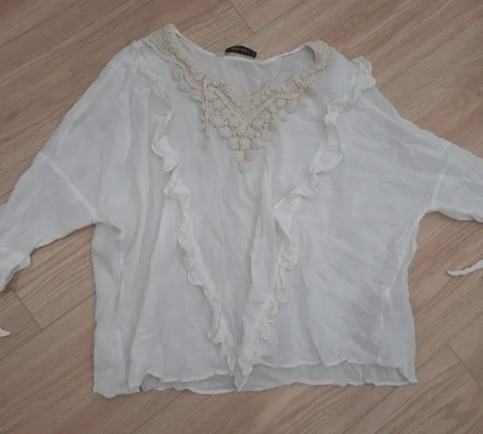 Blouse semi transparente