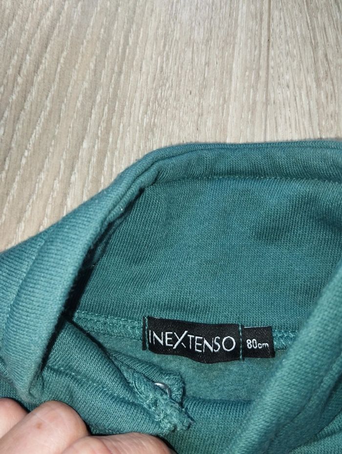 Ensemble jogging mignon 12 mois garçon In Extenso vert - photo numéro 5