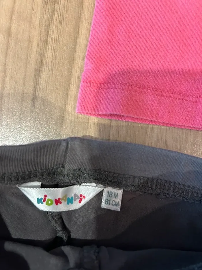 Lot de 3 leggings kitchoun 18 mois - photo numéro 3