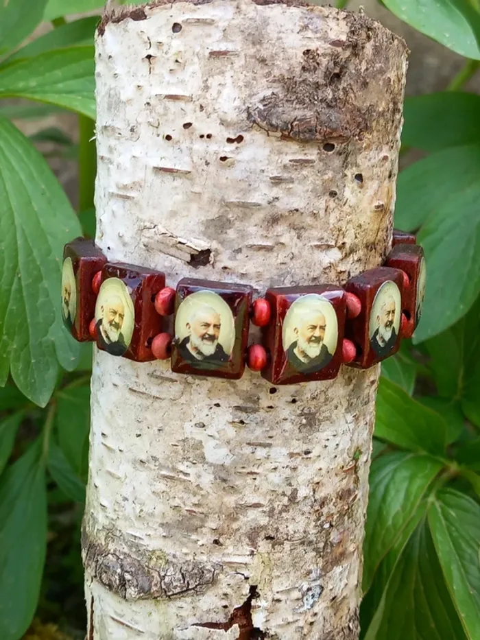 Bracelet religieux padre pio - photo numéro 6