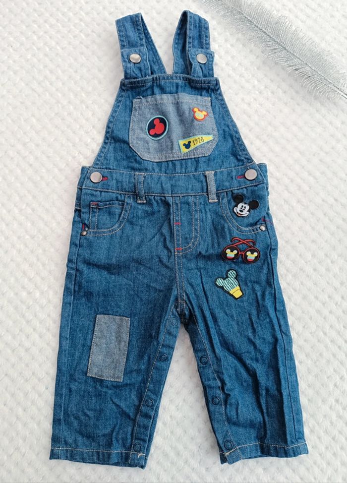 🔸 Salopette en Jean Mickey - Disney 6 Mois🔸
