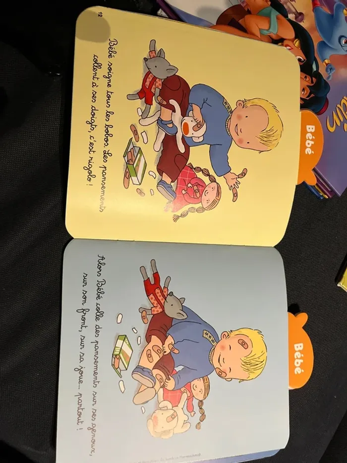 Livre pour enfants picoti bébé soigne les petits bobos - photo numéro 2