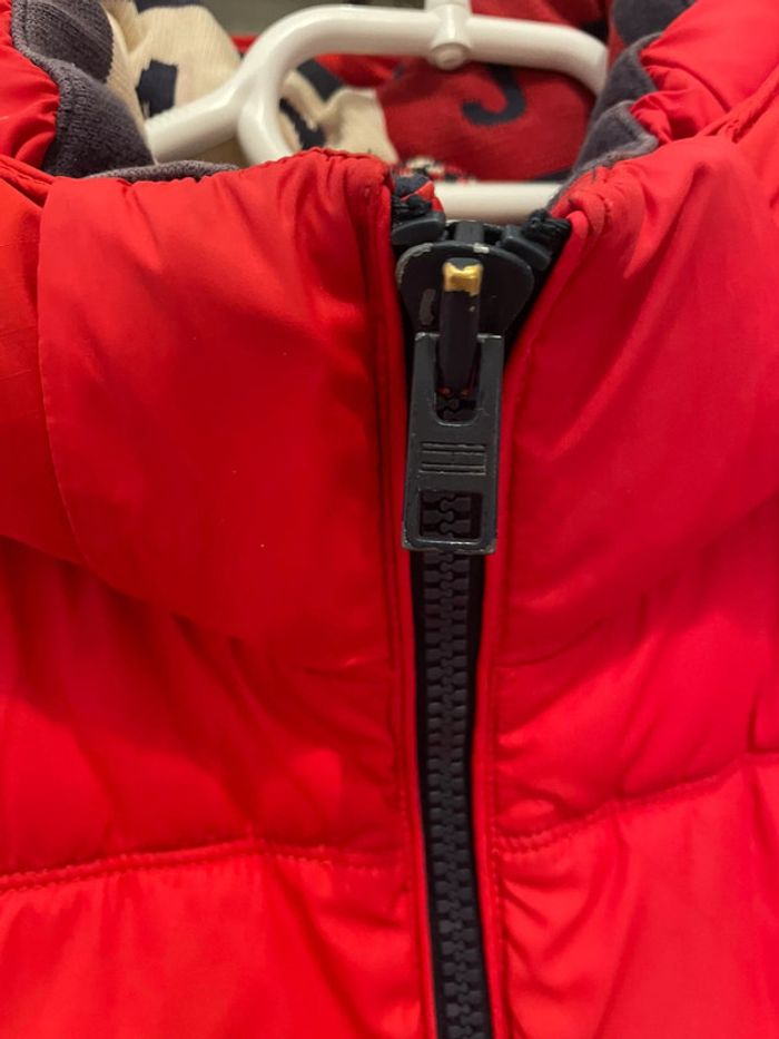 Doudoune Manteau Rouge Tommy Jeans American XS - photo numéro 8